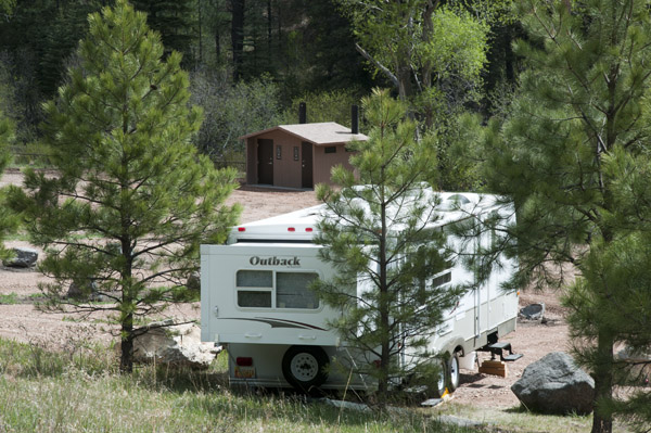 Bert Clancey - NMDGF Archive News: Department improves fishing, camping areas in Pecos Canyon